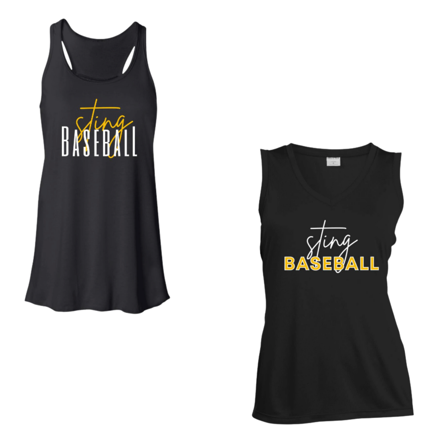 Sting Baseball- Womens Tank