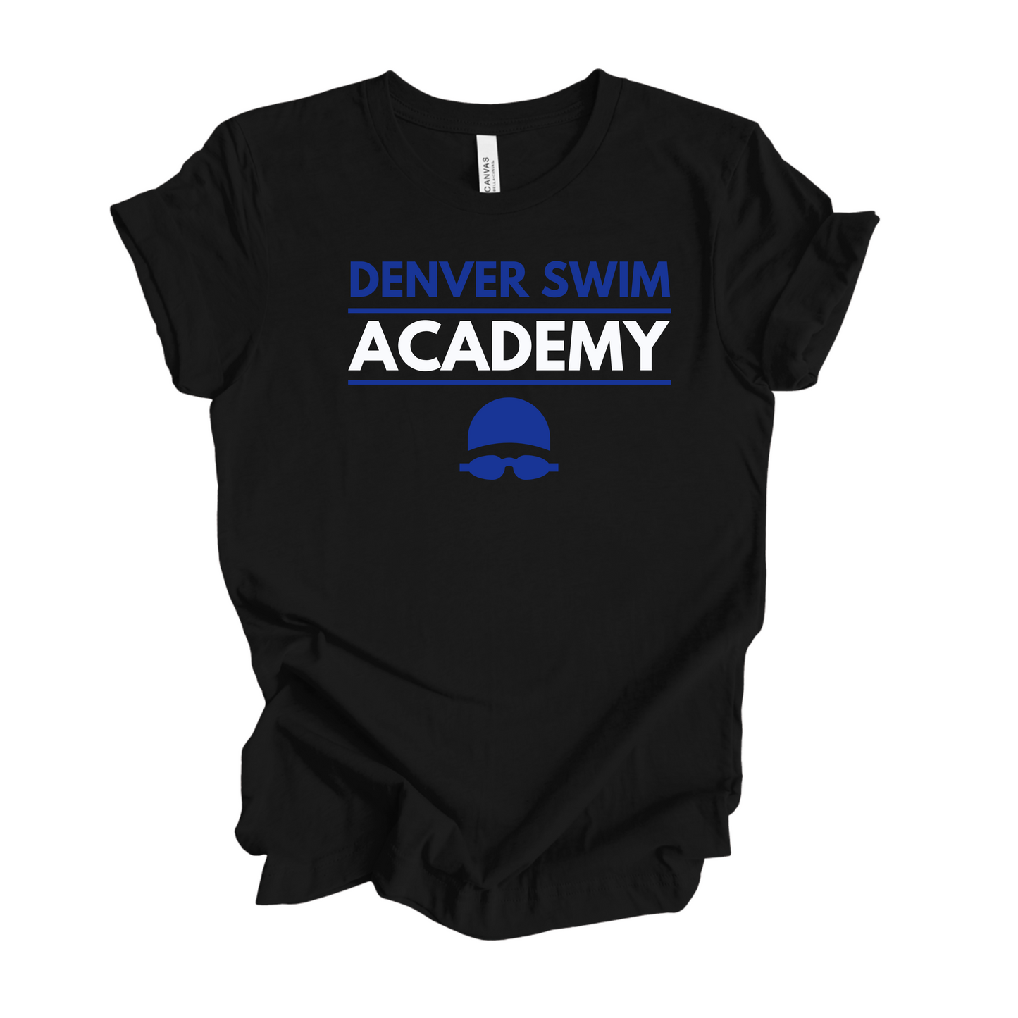 Denver Swim Academy Swim Cap & Goggles- The Comfy