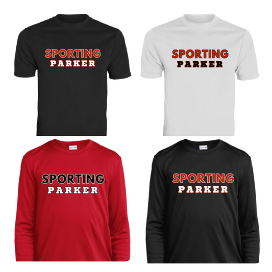 Sporting Parker- Youth Performance T-Shirts