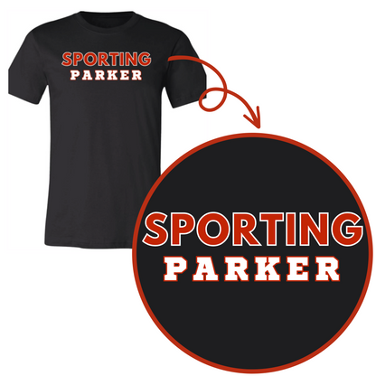 Parker Sporting Black Adult Shirts