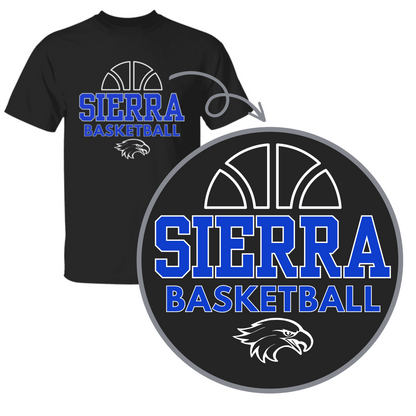 Classic Sierra Basketball T-Shirt