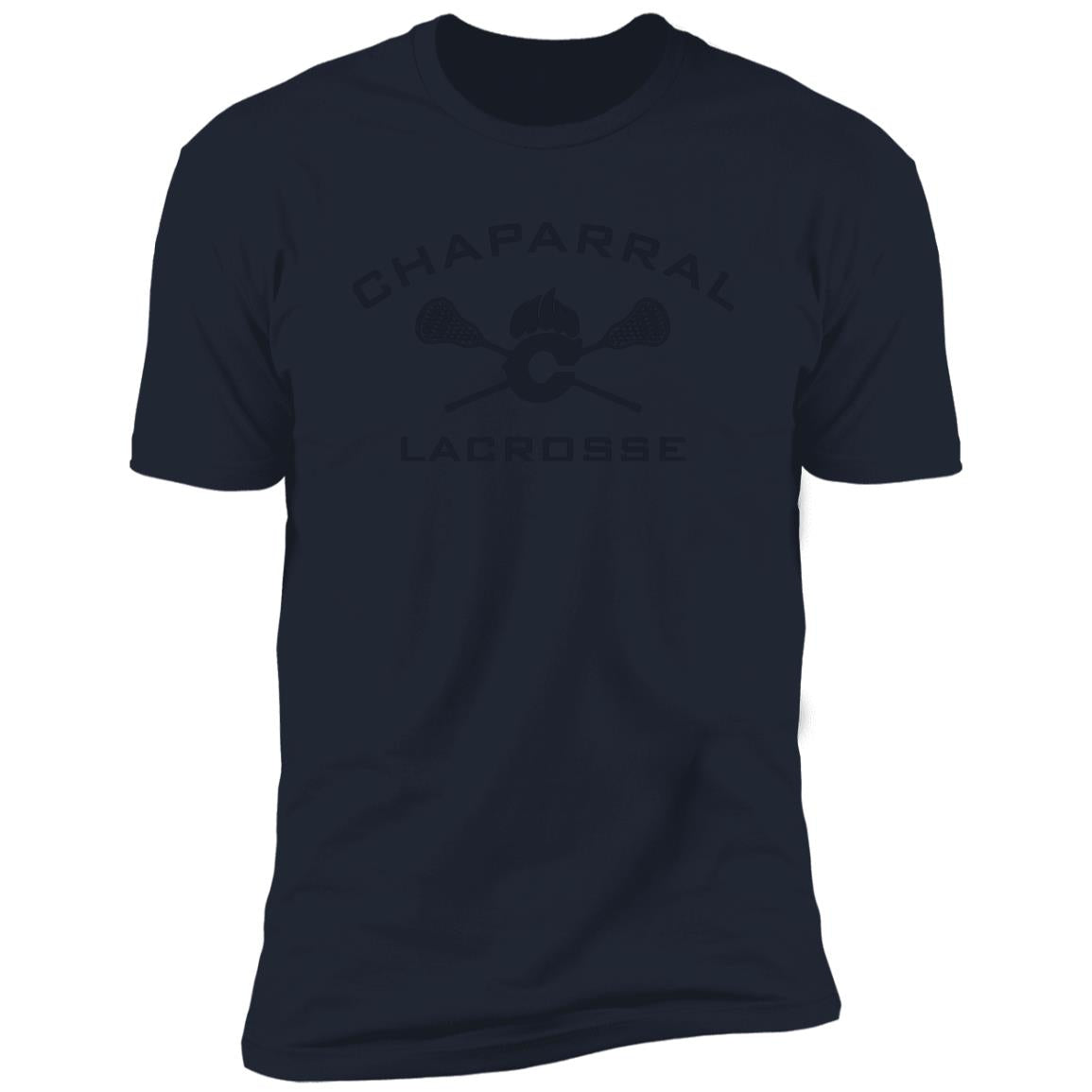 Chap LAX Navy on Navy Comfy T-Shirt