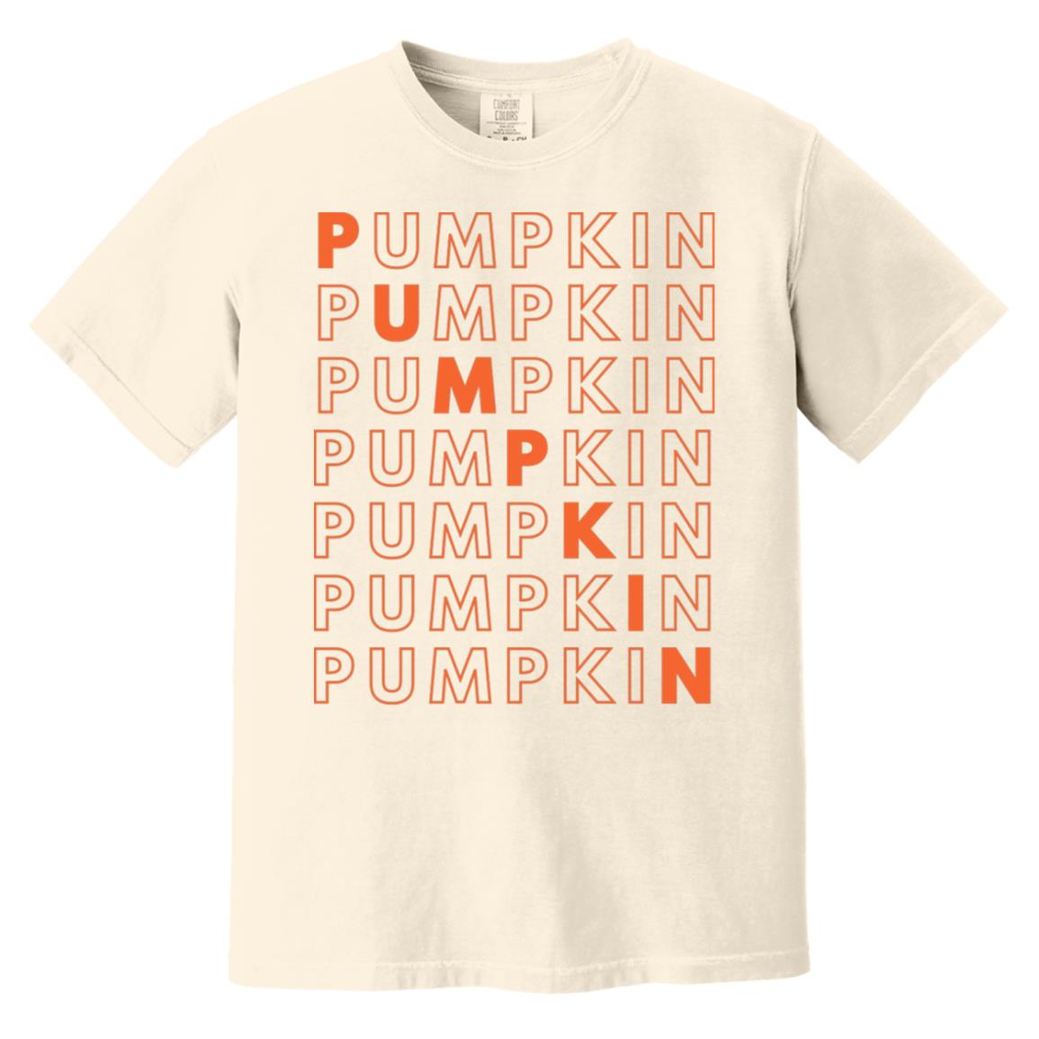 Repeating Pumpkin Comfy T-Shirt