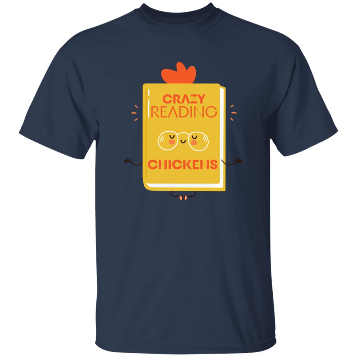 Crazy Reading Chickens T-Shirt