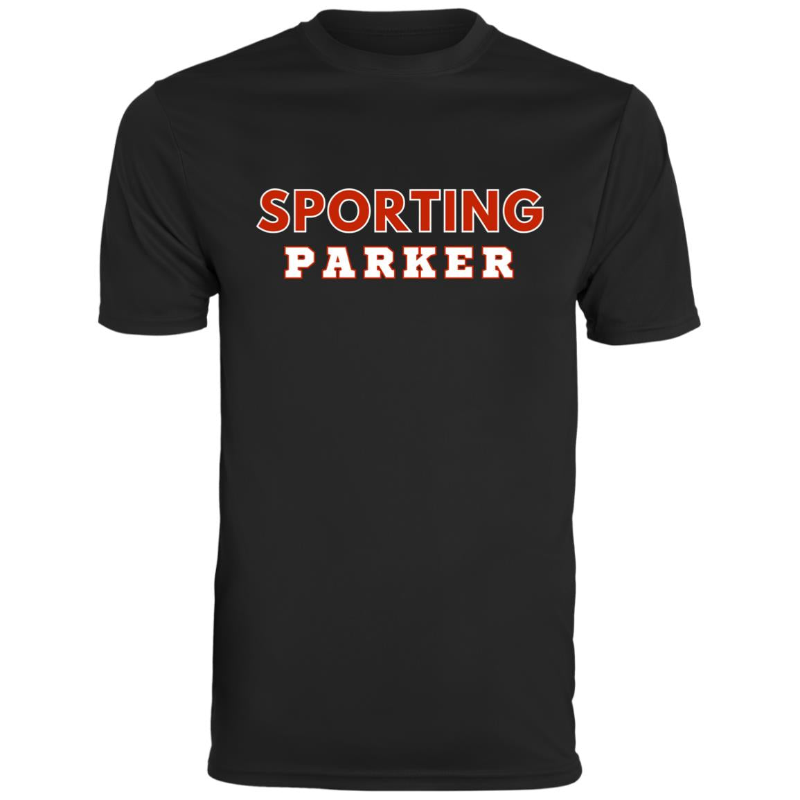 Black Sporting Parker T-Shirt