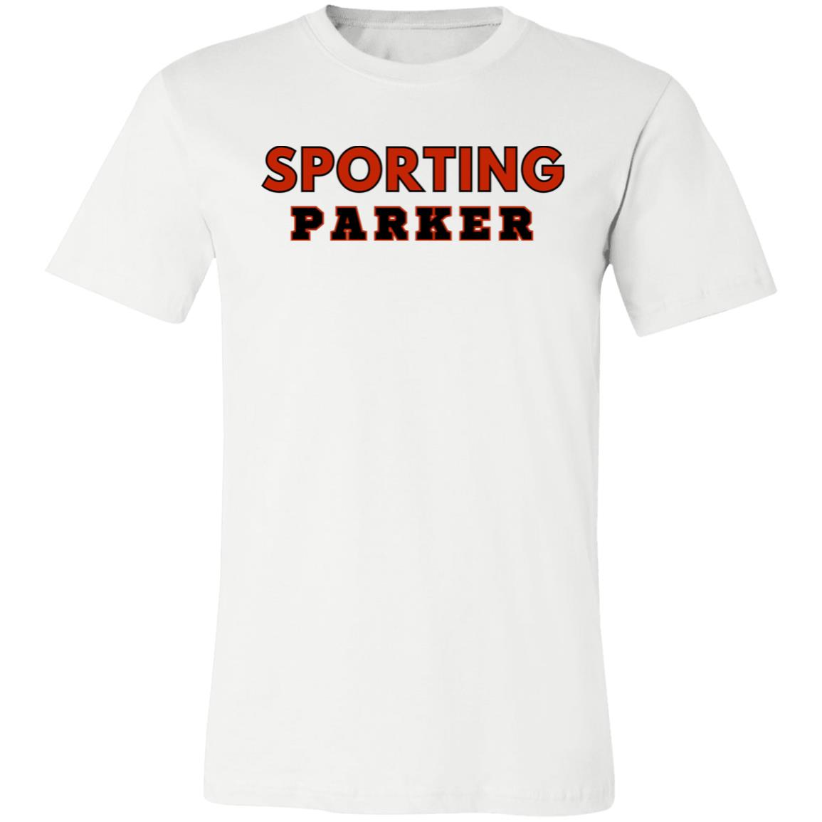 White Sporting Parker Comfy T-Shirt