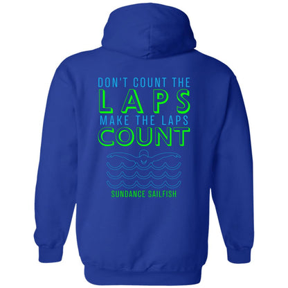 Make the Laps Count- Adult Utility Hoodie