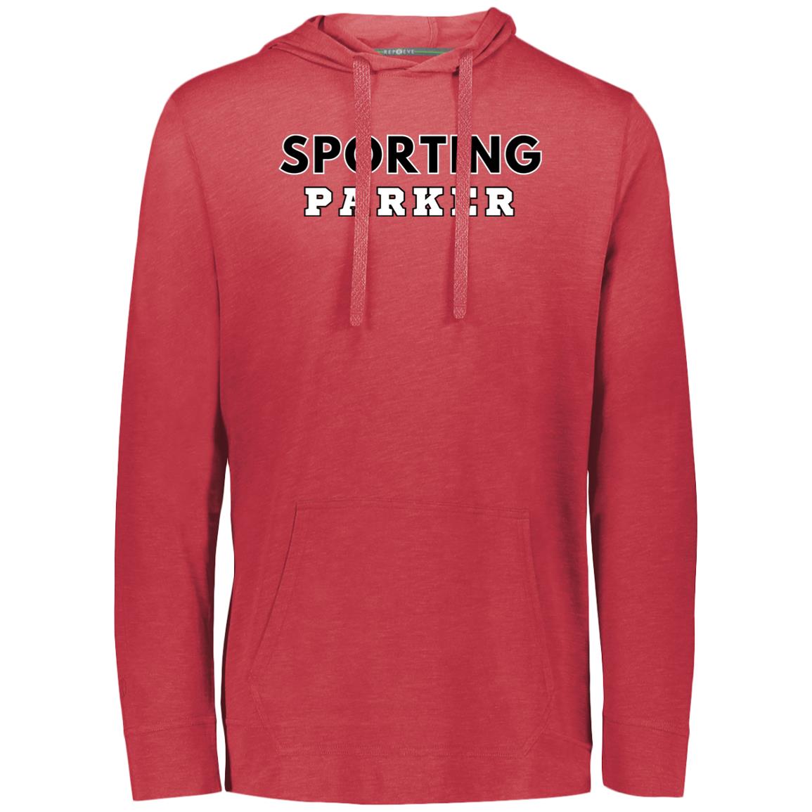 Red Sporting Parker Adult T-Shirt
