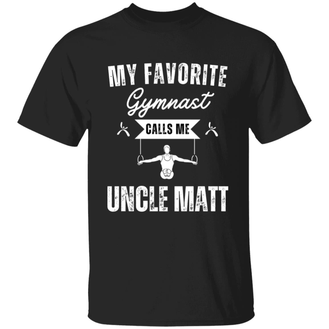 My Favorite Gymnast Youth T-Shirt (Mens Team)