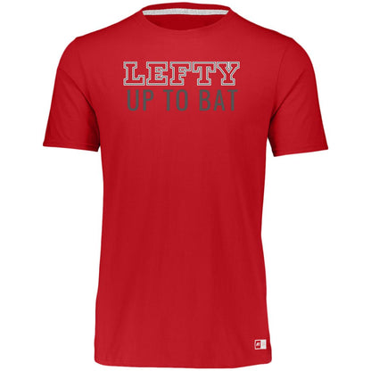 Red Lefty up to Bat Performance TShirt