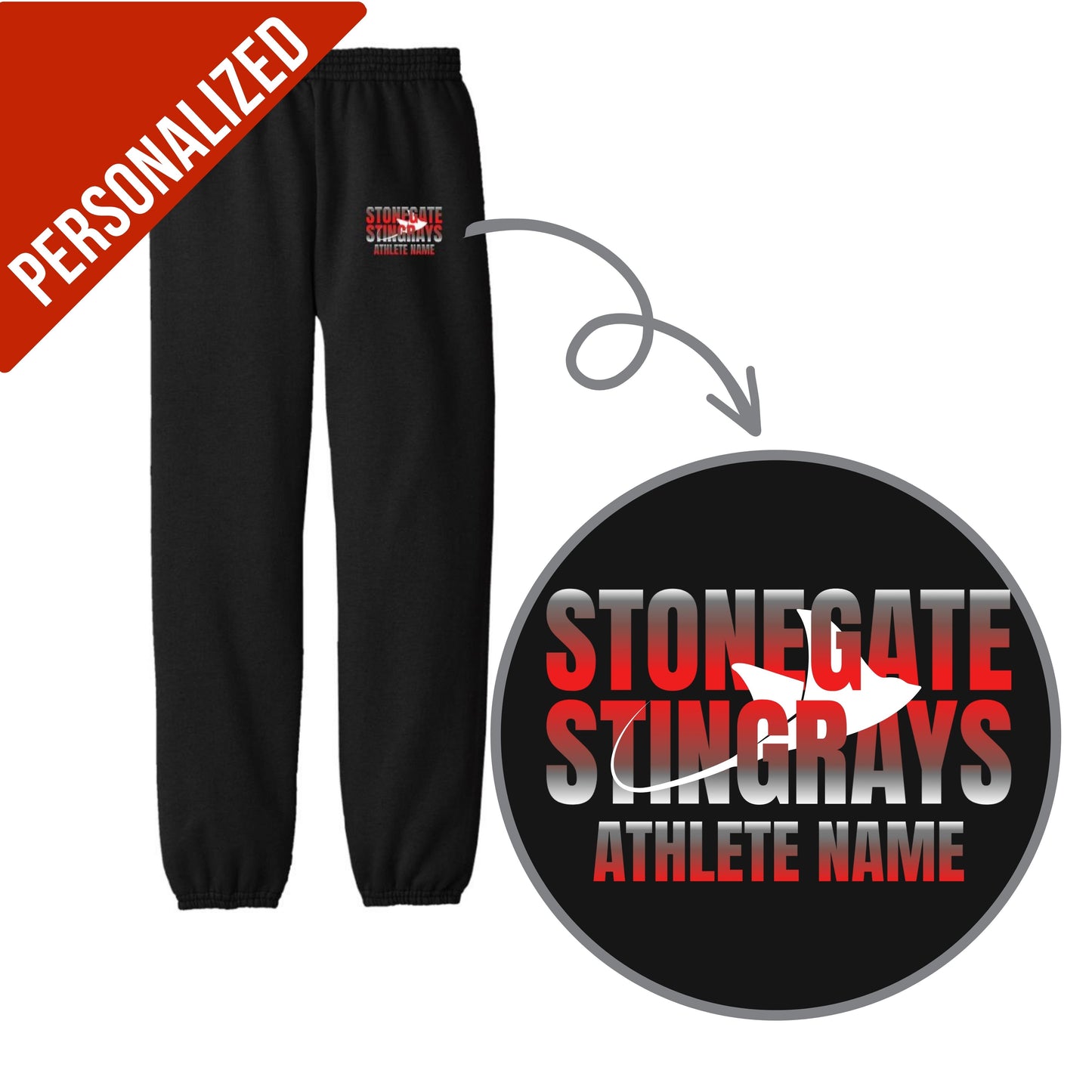 Stonegate Fade- Personalized Bottoms