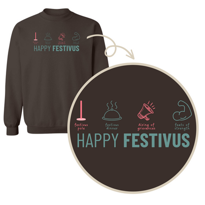 Elements of Festivus- Adult Sweatshirt