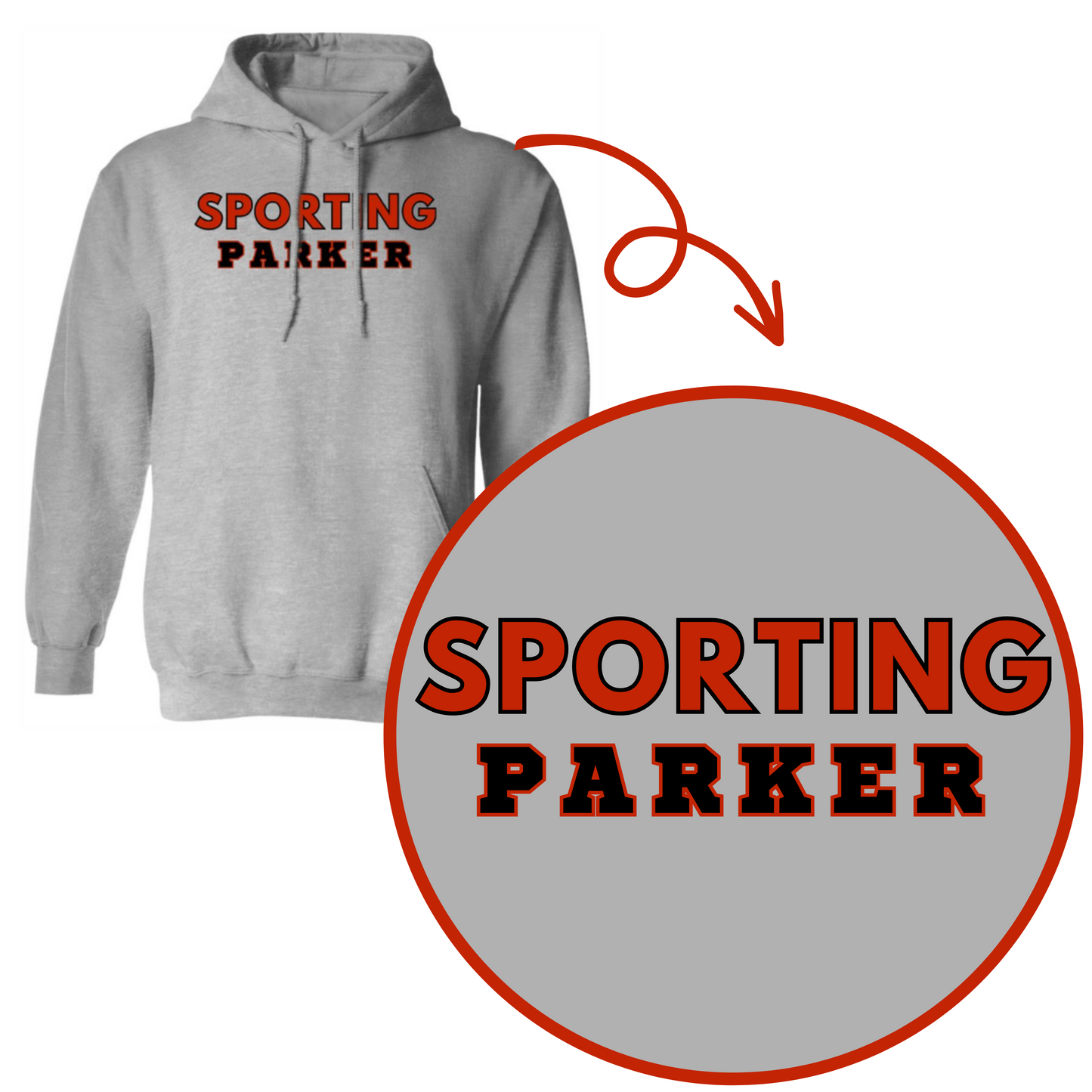 Parker Sporting Hoodies- Youth & Adult