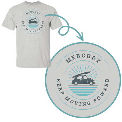 Mercury Keep Moving Forward- Utility T-Shirt