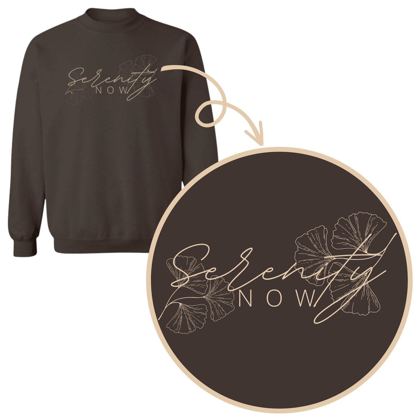 Seinfeld Serenity Now Crewneck