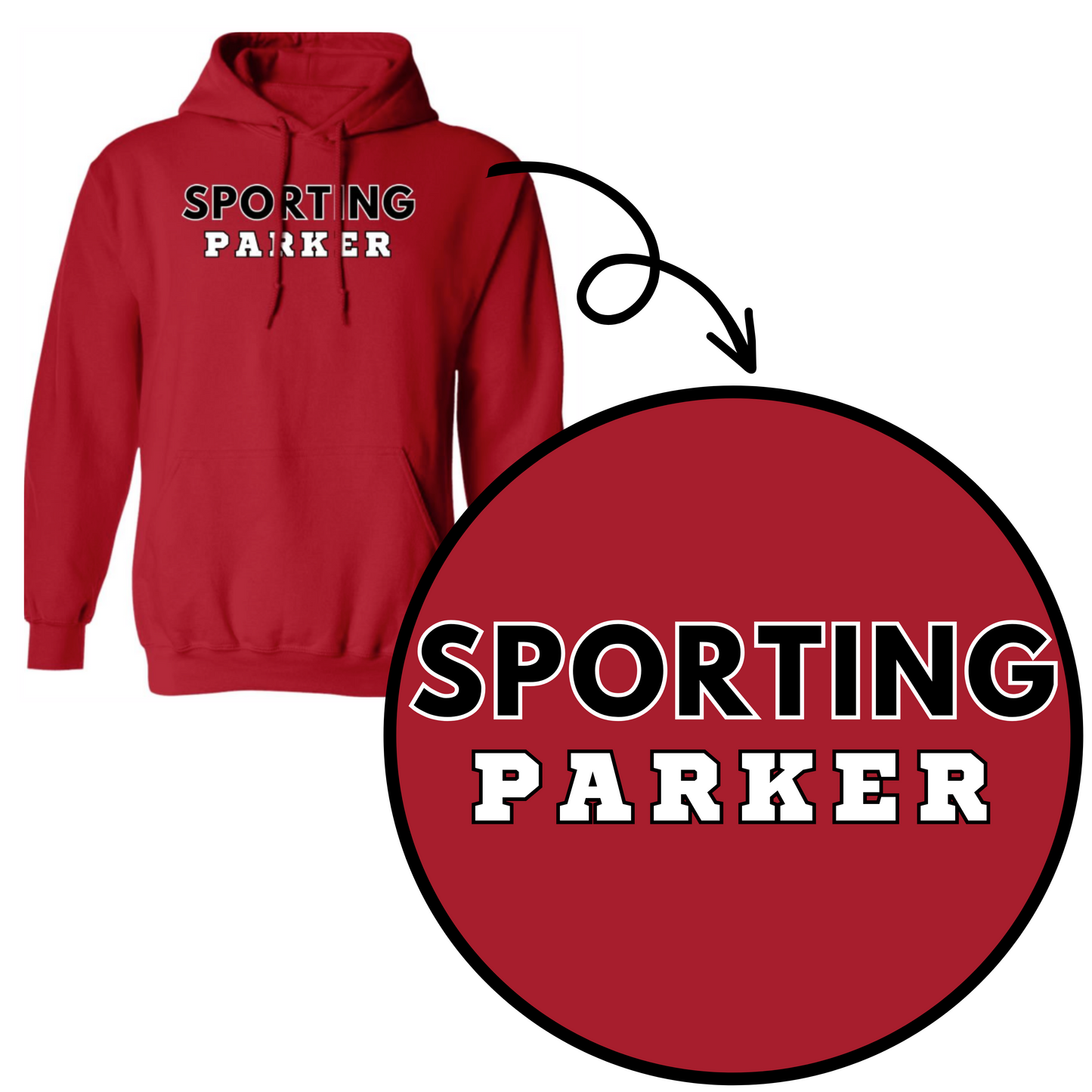 Parker Sporting Hoodies- Youth & Adult