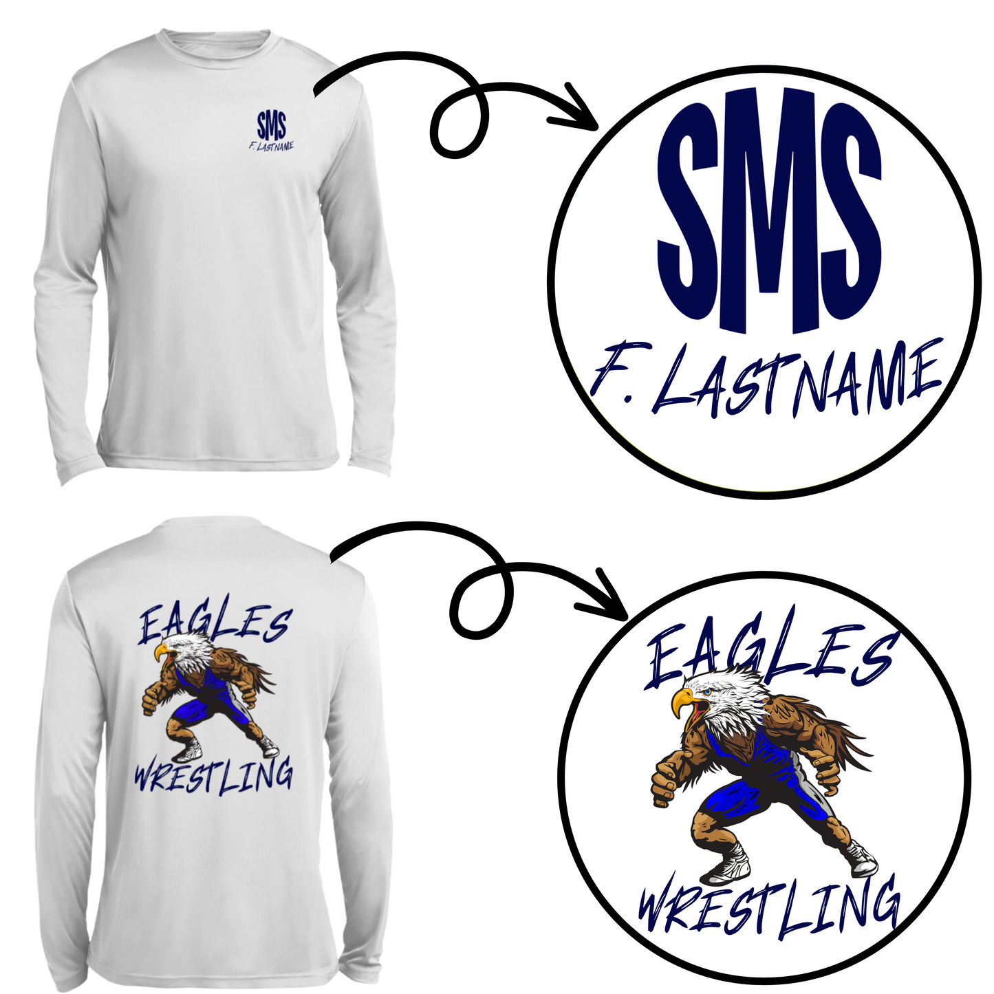 Sierra Middle School Wrestling: Where Personalized Shirts and Victory Collide!