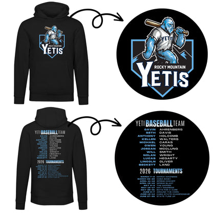 Adult Yeti 2026 Team and Tournaments