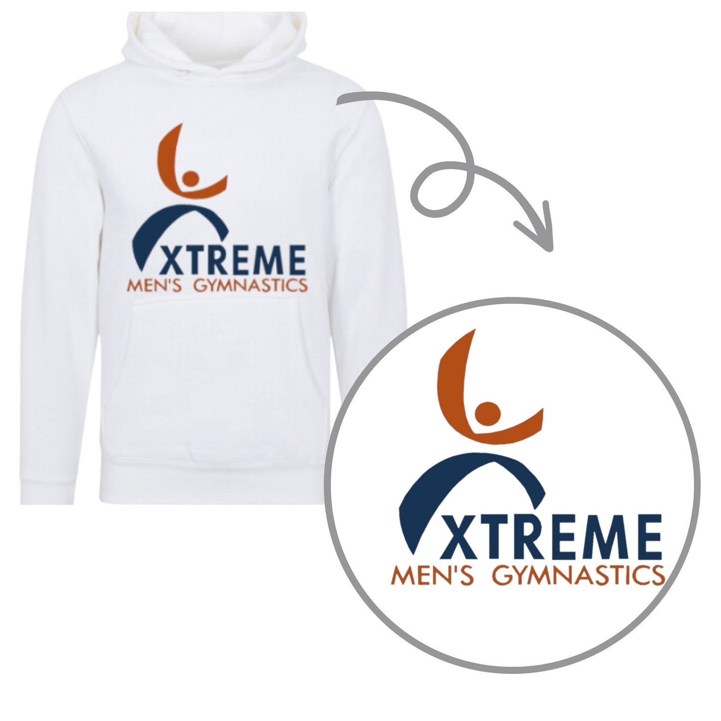 Xtreme Mens Comfy Hoodie