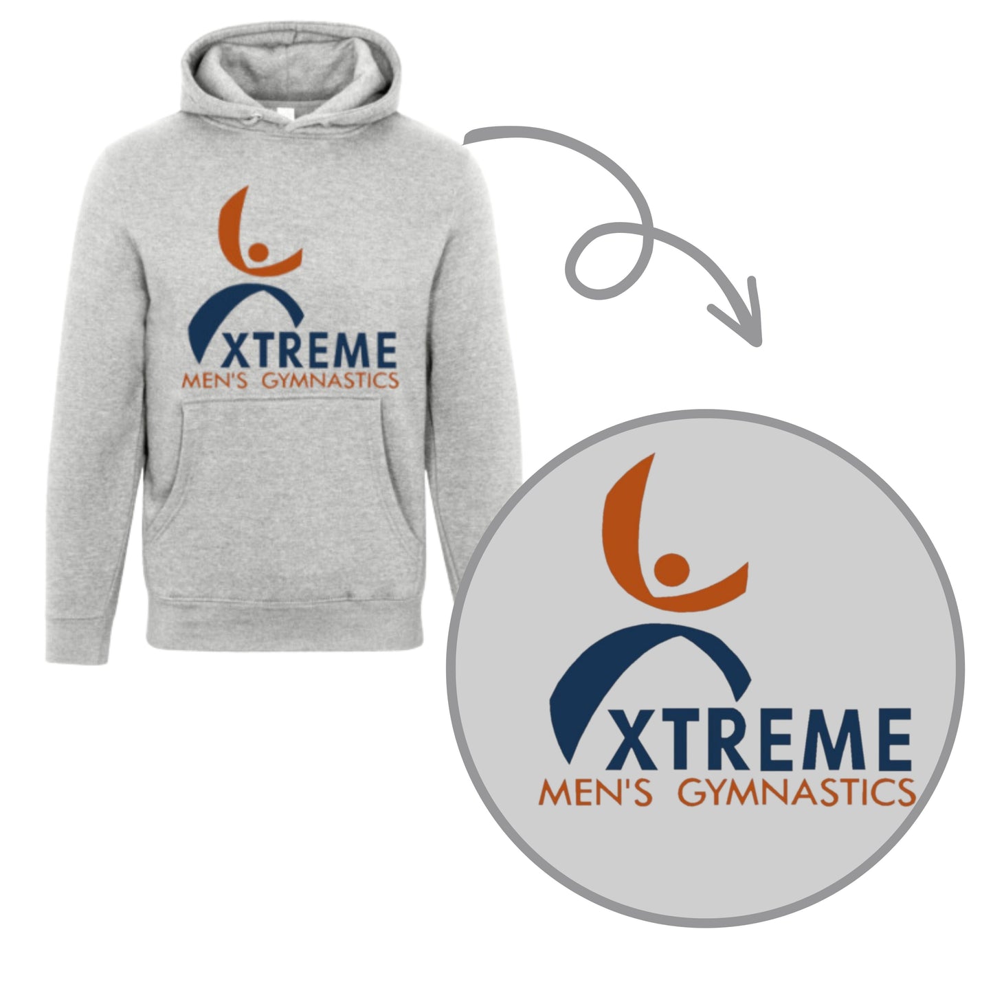 Xtreme Mens Comfy Hoodie