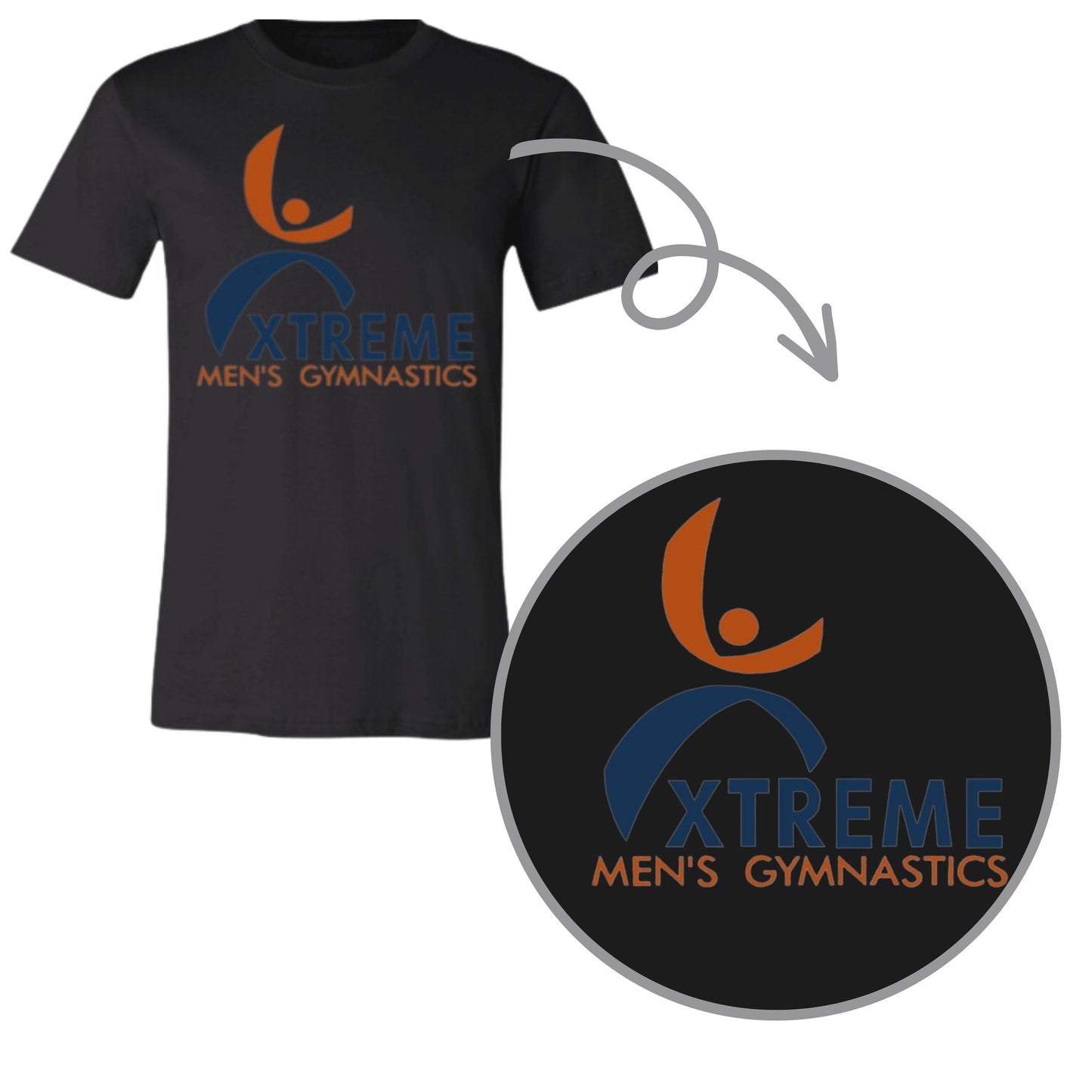 Xtreme Mens Gymnastics T-Shirt