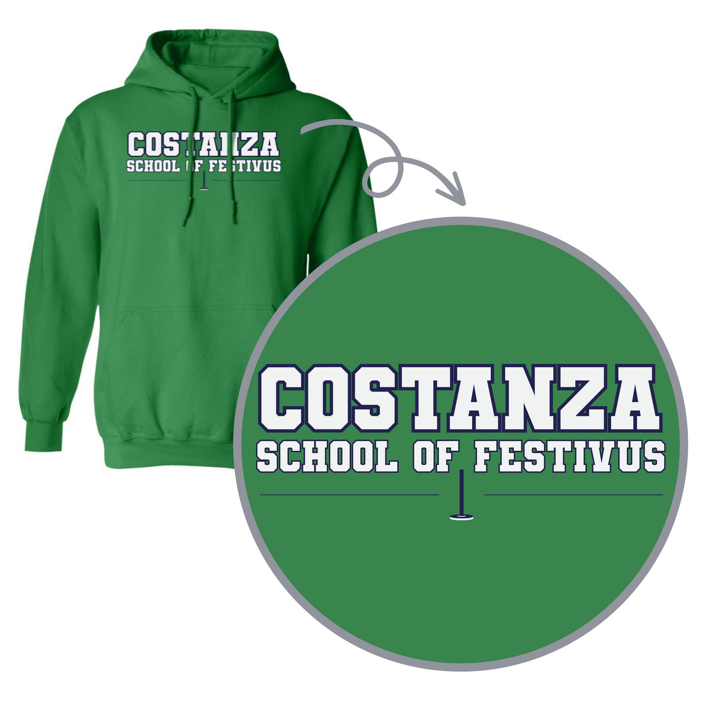 Costanza School of Festivus Hoodie