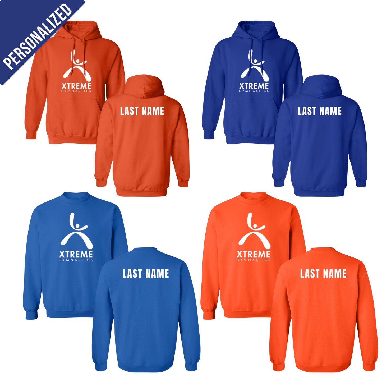 Personalized Xtreme Gymnastics Sweatshirts