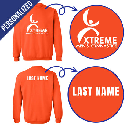 Personalized Xtreme Mens Gymnastics Sweatshirts