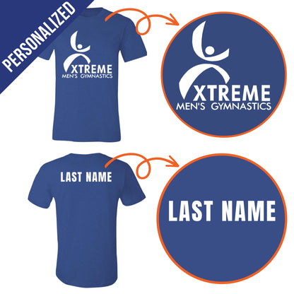 Personalized Xtreme Mens Gymnastics T-Shirt