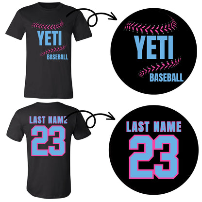 Personalized Yeti Baseball Mom
