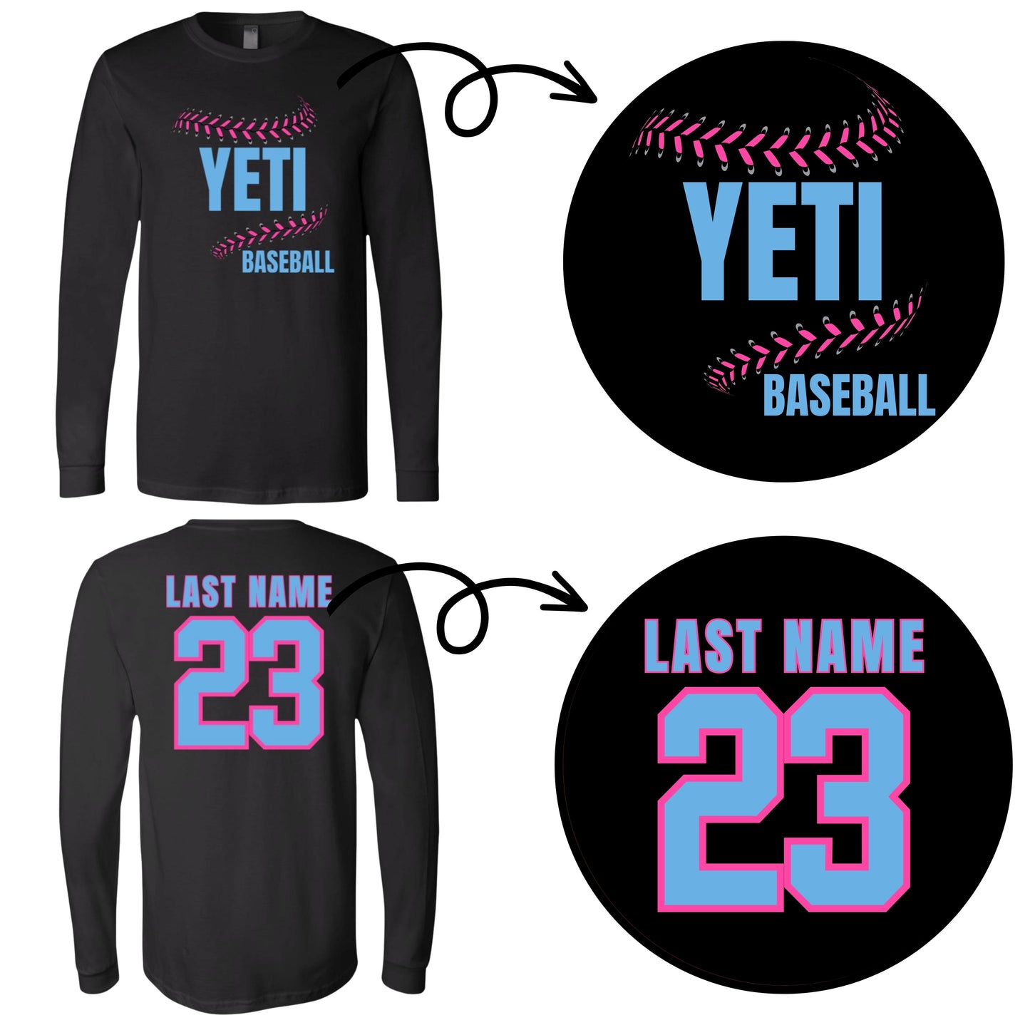 Personalized Yeti Baseball Mom