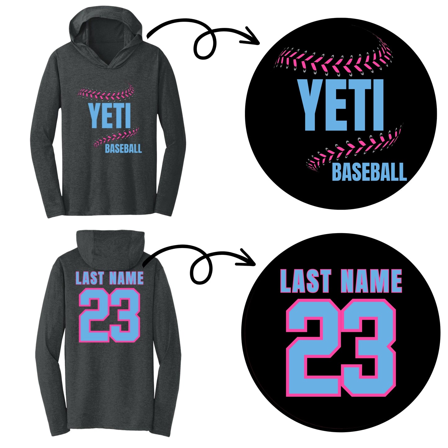 Personalized Yeti Baseball Mom