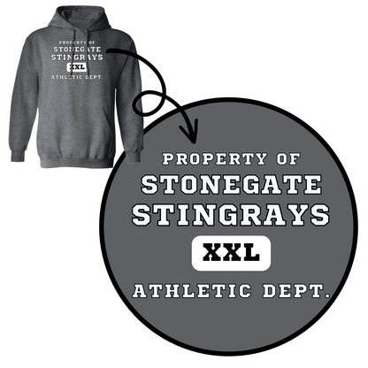 Property of Stonegate Stingrays- The Adult Hoodie