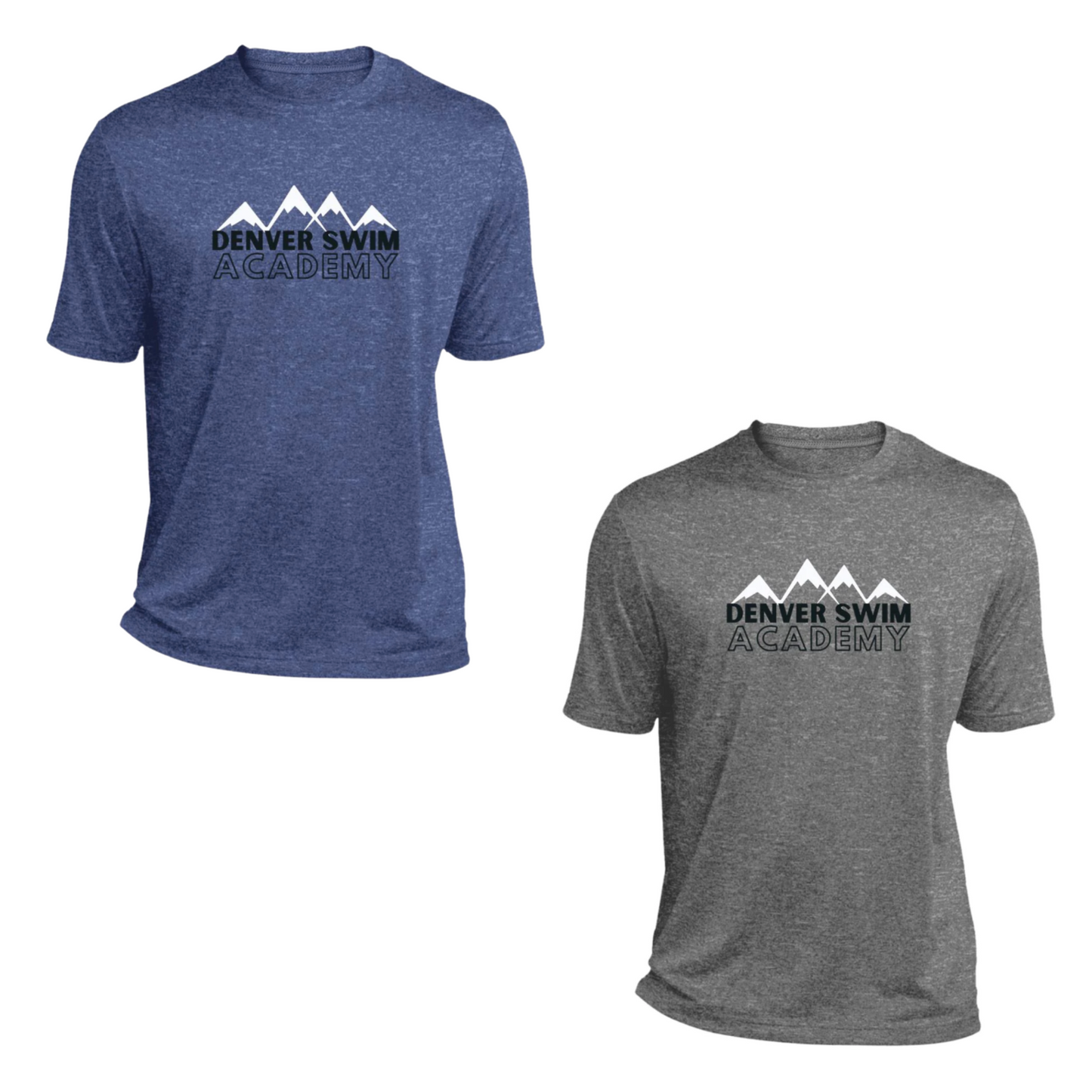 Denver Swim Academy Mountains- The Performance T-Shirt