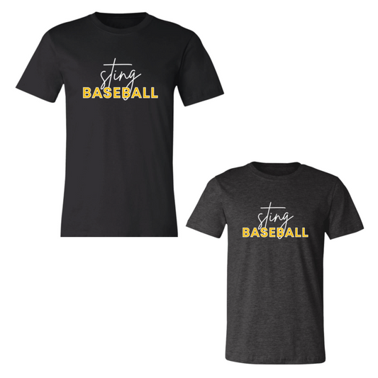 Sting Baseball- Adult Comfy T-Shirt