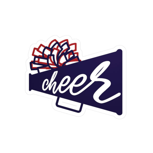 Cheer/Pom Megaphone Sticker