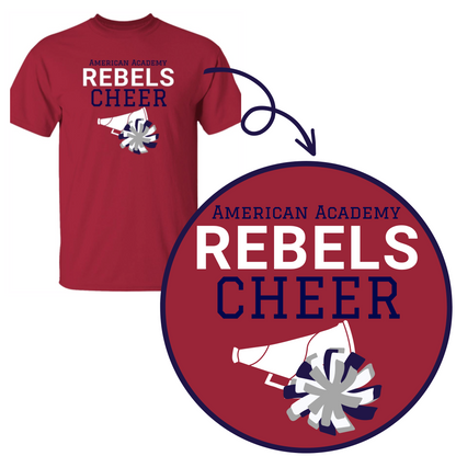 Rebels Cheer Team- Utility T-Shirts