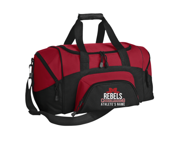 Personalized Rebels Cheerleading Bags