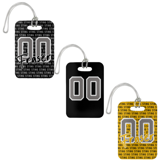 Player Personalized Bag Tag